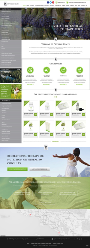 Wordpress Design by pb for PrivilegePhysicians.com | Design: #10963212