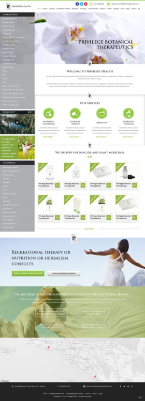 Wordpress Design by pb for PrivilegePhysicians.com | Design: #10984582