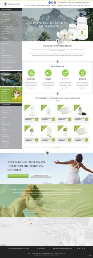 Wordpress Design by pb for PrivilegePhysicians.com | Design: #10984584