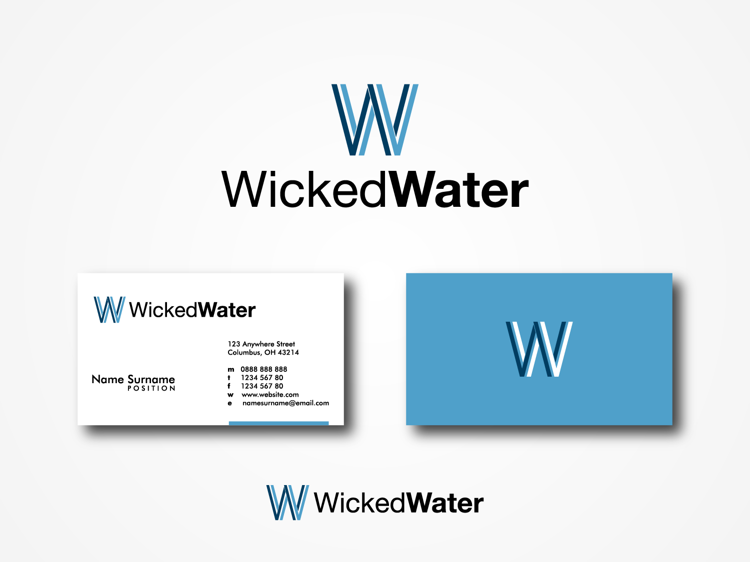 Logo Design by shanks for Wicked Water | Design #10898002
