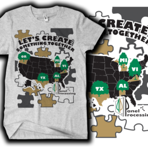 T-Shirt-Design von Play Group Kenthir Familia für Panel Processing, Inc. | Design #10987902