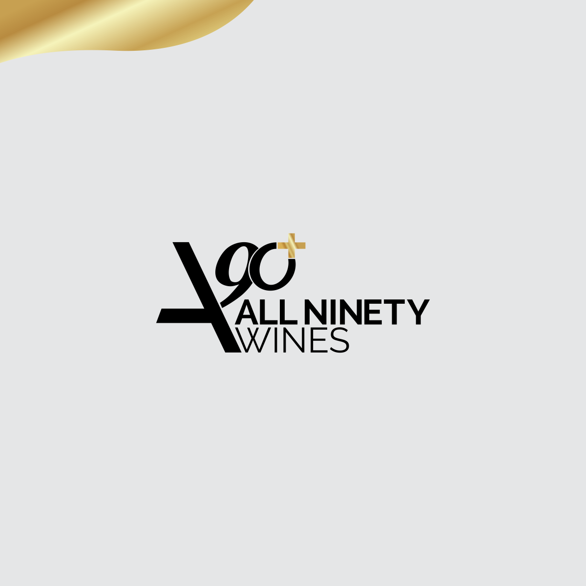 Logo Design by moisesf for ALL NINETY WINES PTE. LTD. | Design #10897841