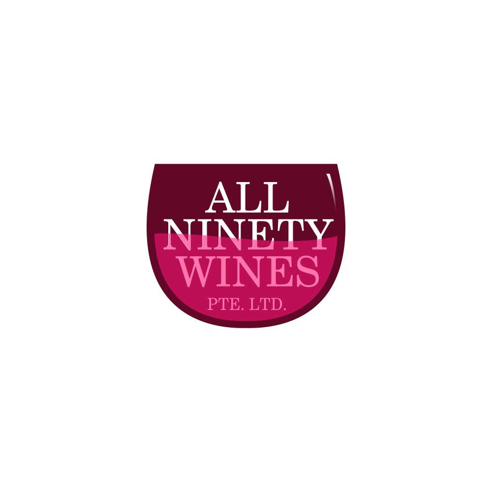 Logo Design by pkendale for ALL NINETY WINES PTE. LTD. | Design #11039069
