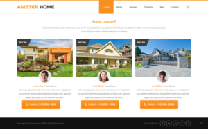 Web Design by pb for Amsterhome | Design: #10962008