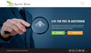Web Design by pb for Amsterhome | Design: #10967922