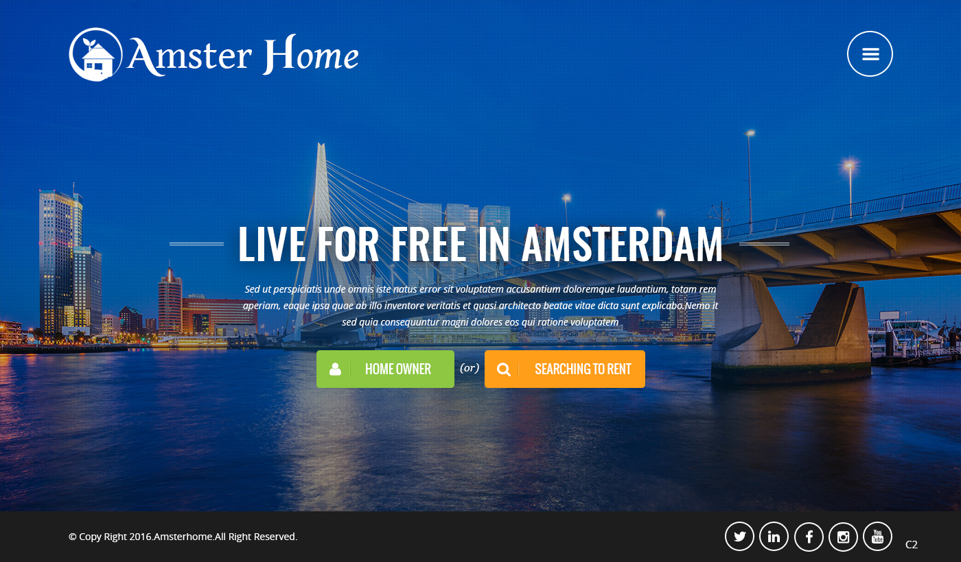 Web-Design von pb für Amsterhome | Design #10967926