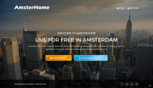 Web Design by pb for Amsterhome | Design: #10969128
