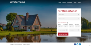 Web Design by pb for Amsterhome | Design: #10984380