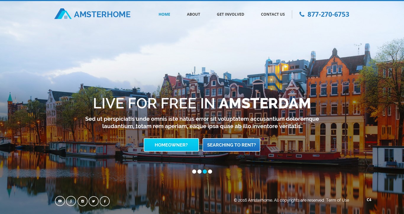 Web Design by pb for Amsterhome | Design #10984400