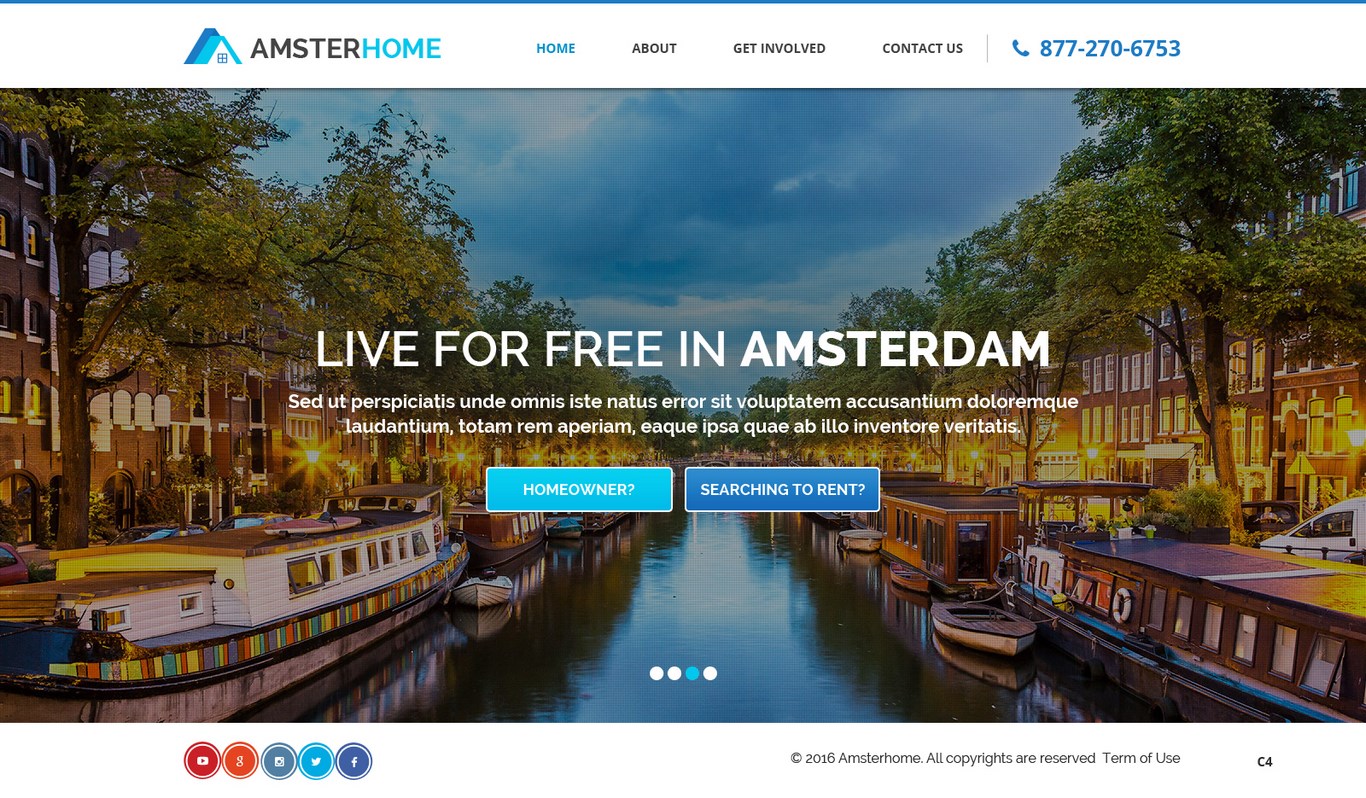 Web Design by pb for Amsterhome | Design #10984402
