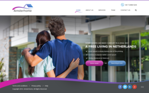 Web Design by pb for Amsterhome | Design: #10984404