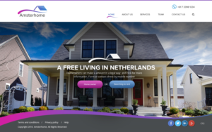 Web Design by pb for Amsterhome | Design: #10984406