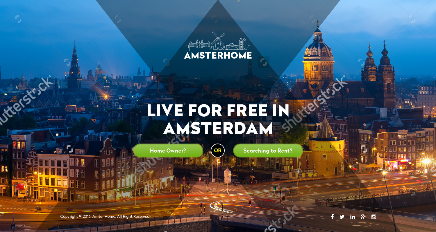 Web Design by Atom for Amsterhome | Design: #11044426