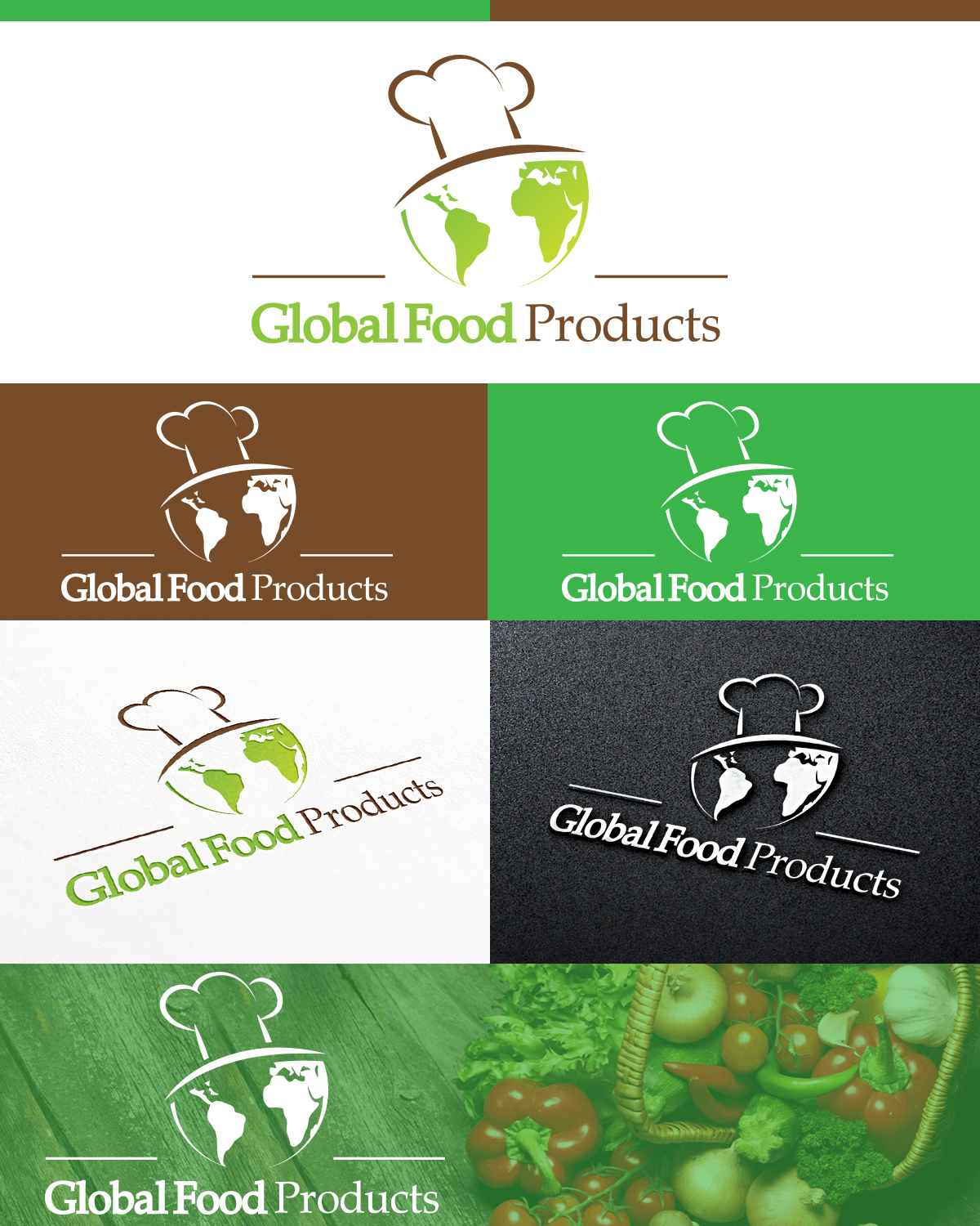 Logo Design by DG for Global Food Products Co Ltd  | Design #10918163