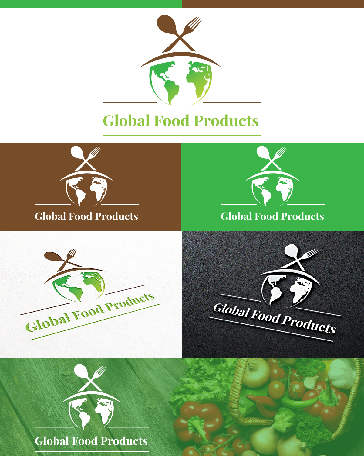 Logo Design by DG for Global Food Products Co Ltd  | Design #10918166