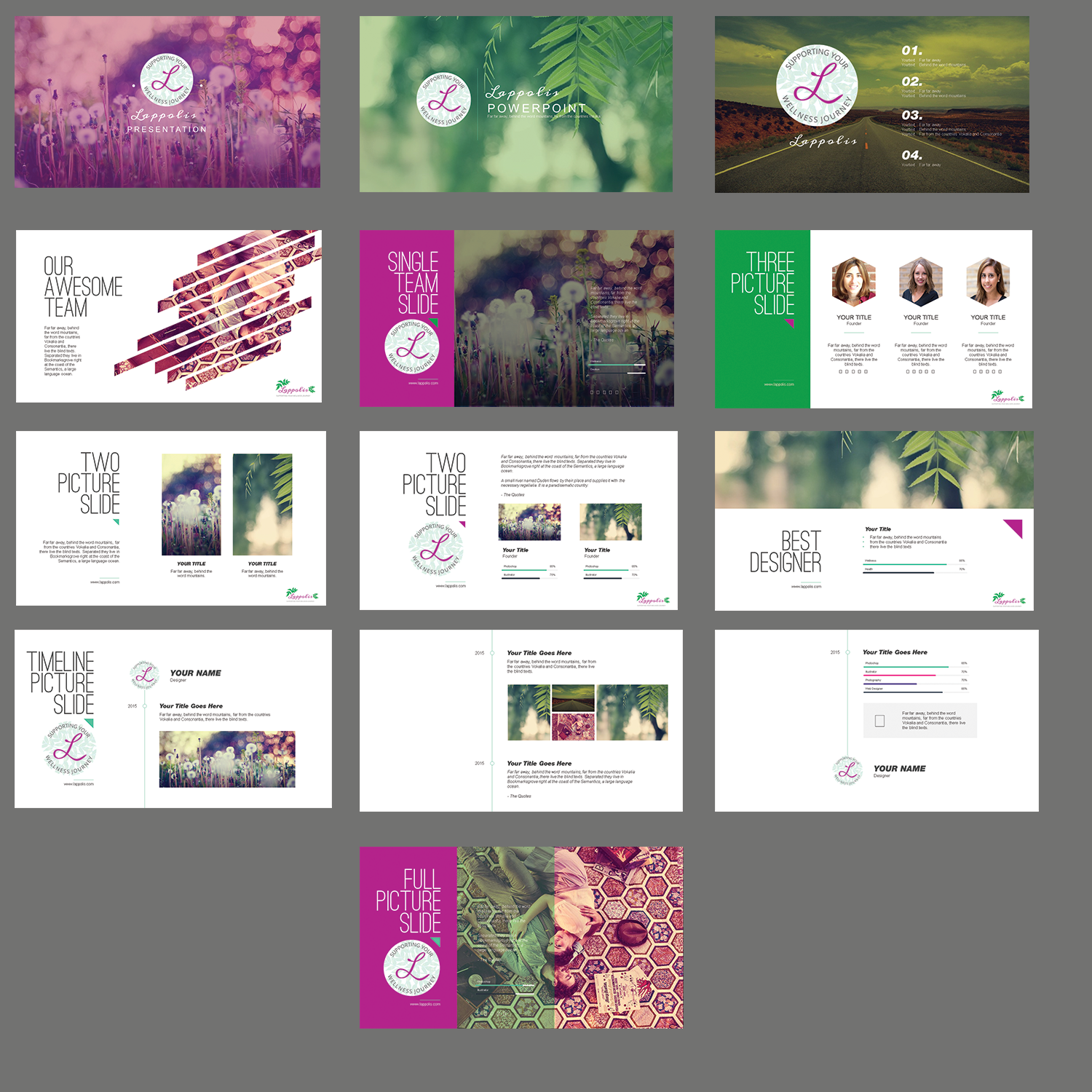 45 modern powerpoint designs health and wellness powerpoint design