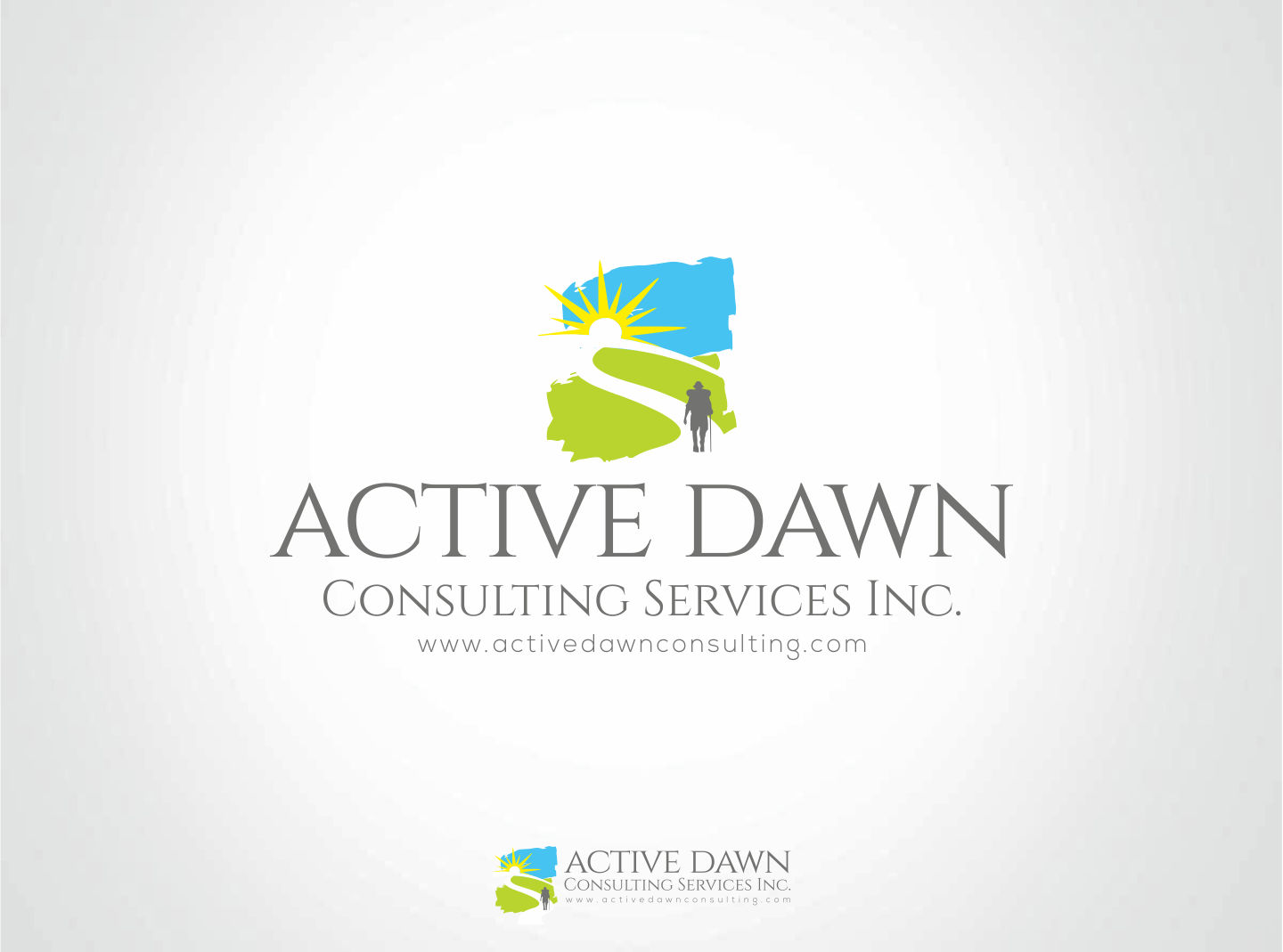 Logo Design by nikkiblue for Active Dawn Consulting Services Inc. | Design #10986897