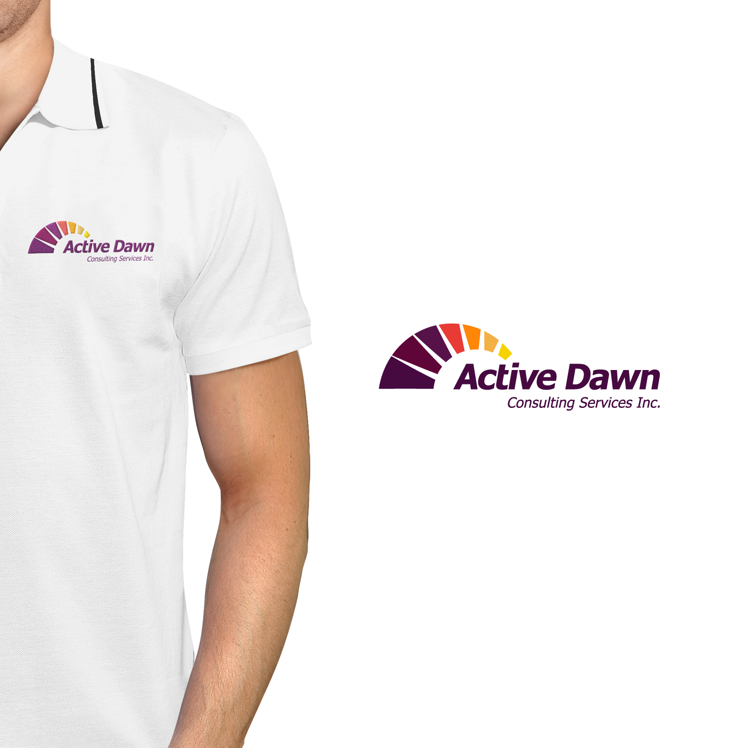 Logo Design by Omee for Active Dawn Consulting Services Inc. | Design #10893615
