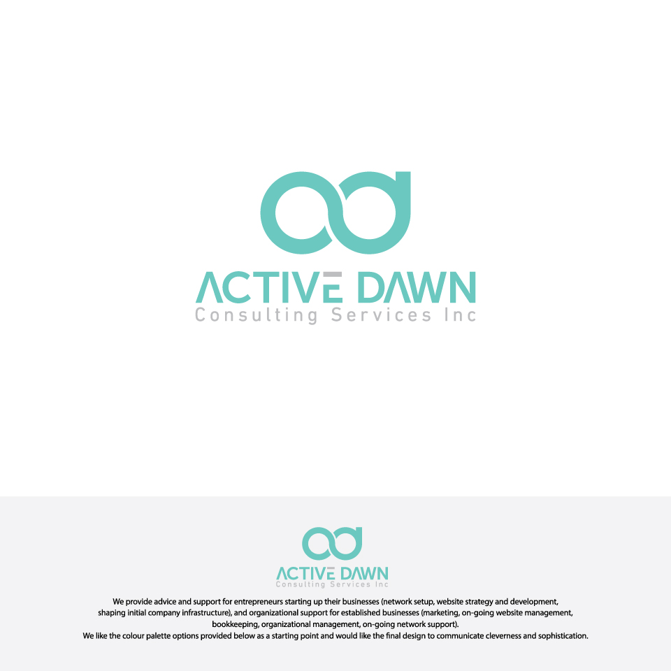 Logo-Design von Melodi_Prima für Active Dawn Consulting Services Inc. | Design #10896960