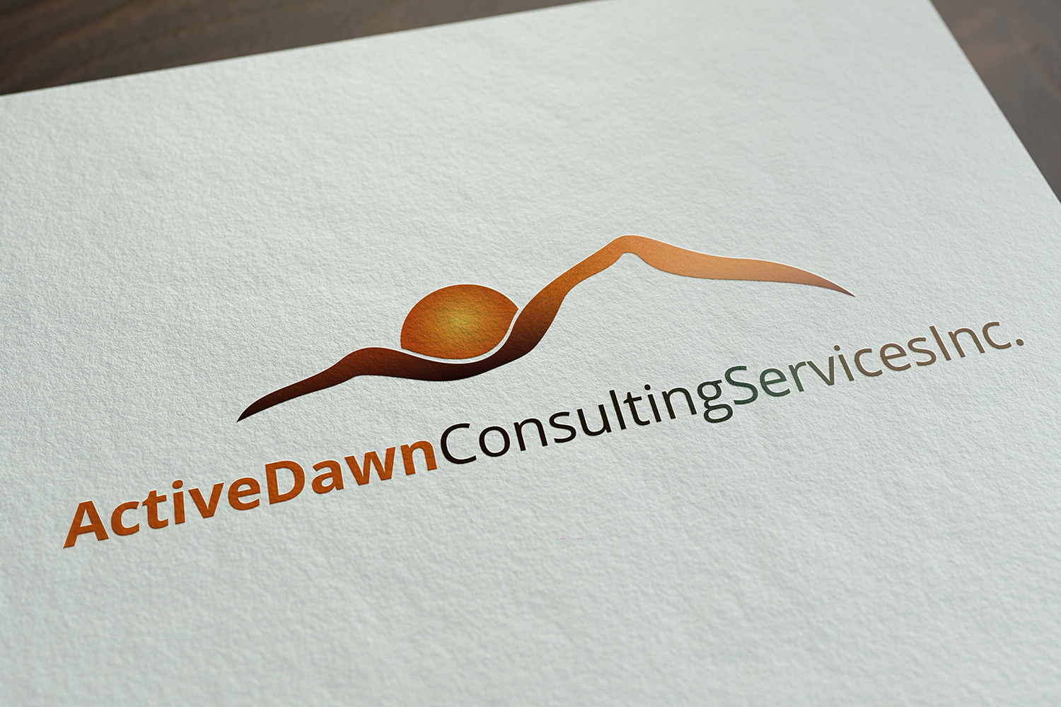 Logo Design by Ela Mae for Active Dawn Consulting Services Inc. | Design #10898982