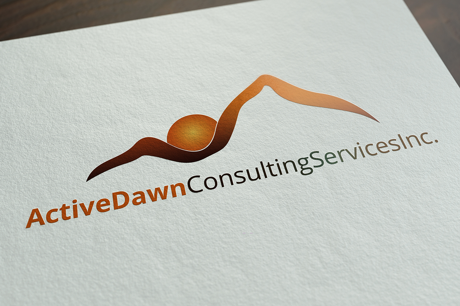 Logo Design by Ela Mae for Active Dawn Consulting Services Inc. | Design #10899018