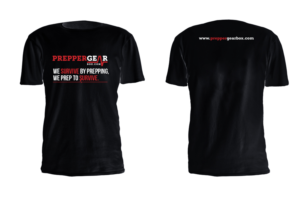 T-shirt Design by Souvik Roy (Alex Pro) for Prepper Gear Box | Design: #10901026