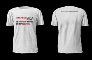 T-shirt Design by Souvik Roy (Alex Pro) for Prepper Gear Box | Design: #10901028