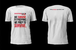 T-Shirt-Design von xsouvikxalex für Prepper Gear Box | Design #10901029