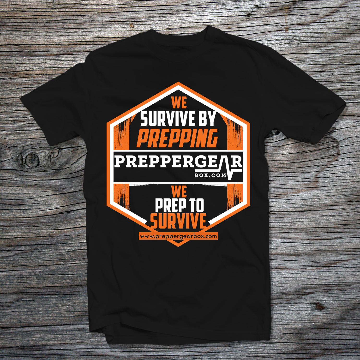 T-shirt Design by besonaeral30 for Prepper Gear Box | Design #10919102