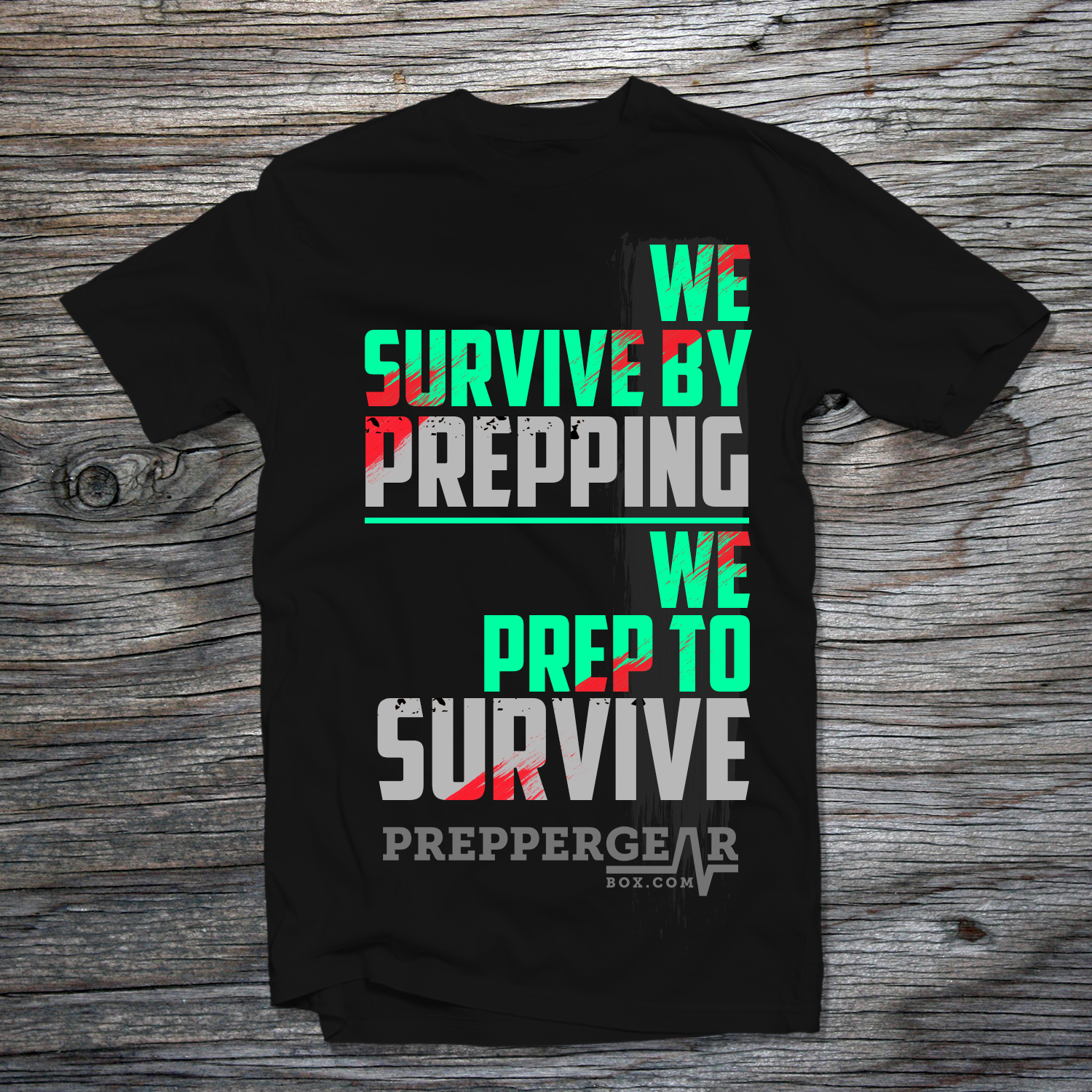 T-shirt Design by besonaeral30 for Prepper Gear Box | Design #10919126