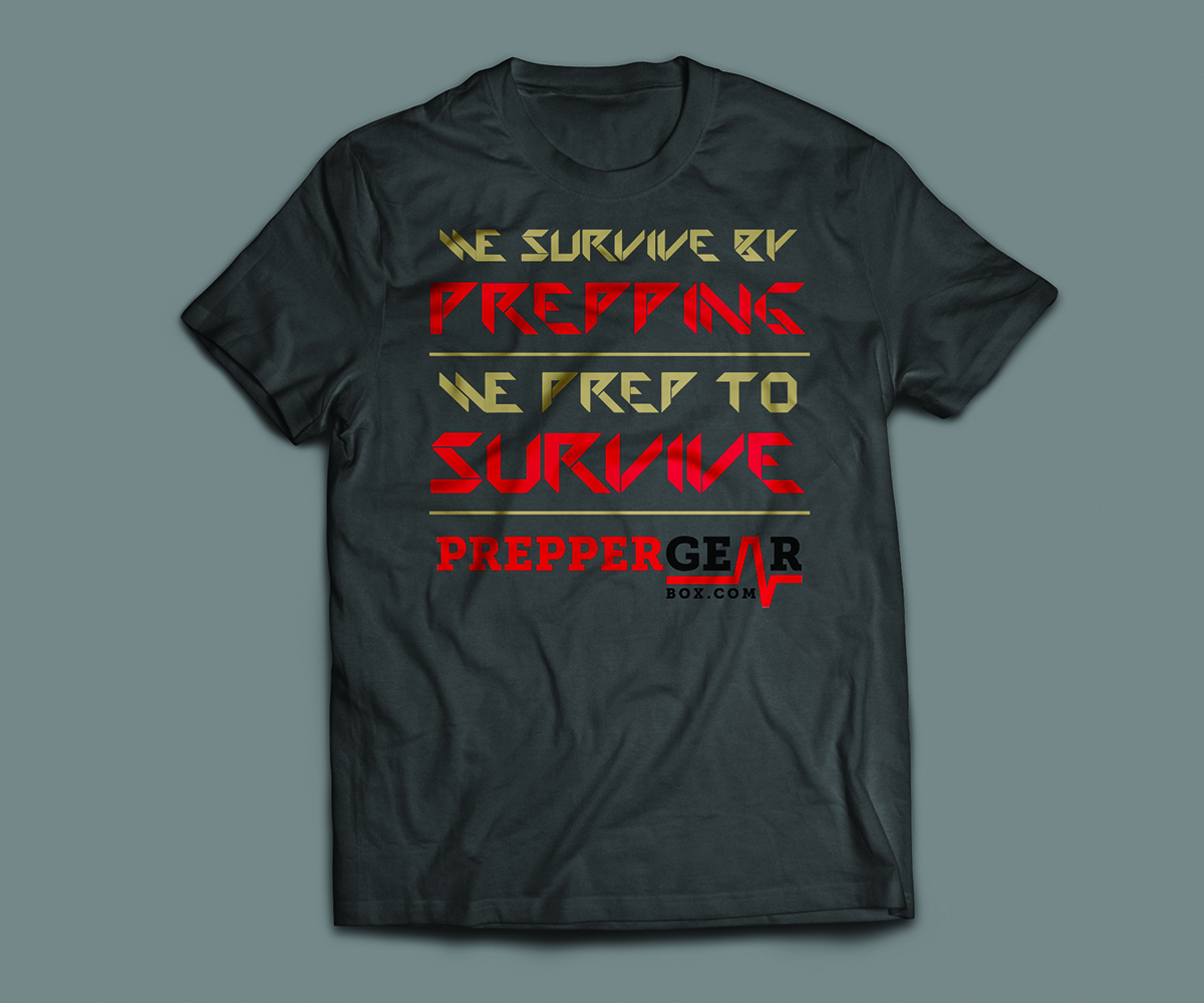 T-Shirt-Design von DesignedByThomas für Prepper Gear Box | Design #10947404