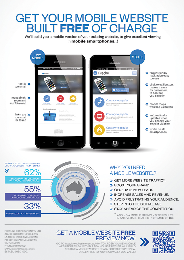 Flyer Design by Alex Neuf for FirstLine+Corporation+Pty+Ltd | Design #2318313