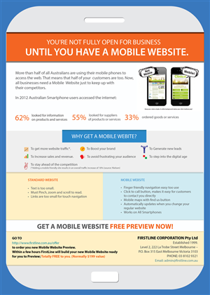 Flyer Design by rupam for FirstLine+Corporation+Pty+Ltd | Design: #2291056