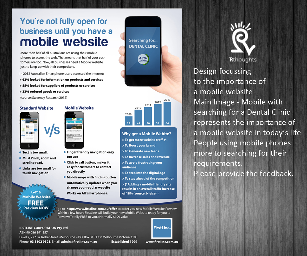 Flyer Design by Rflames for FirstLine+Corporation+Pty+Ltd | Design #2299240