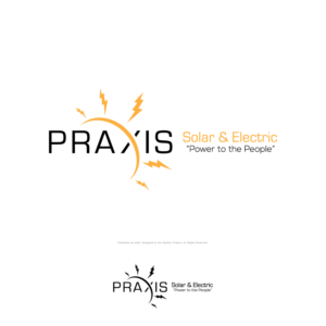 Logo Design by The RANFOUR Project for Praxis Solar & Electric | Design: #10909234