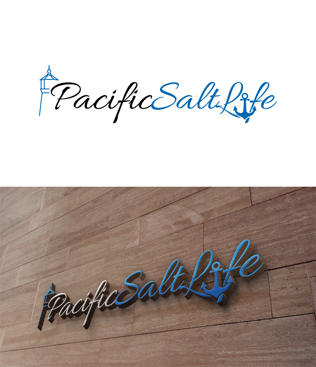 Logo Design by trufya for Pacific SaltLife, LLC | Design #11049804