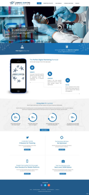 Web Design by pb for Cobalt Digital | Design: #10926176