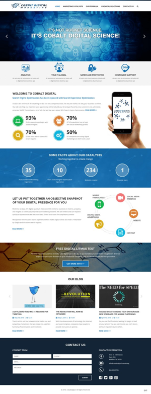 Web Design by pb for Cobalt Digital | Design: #10926177
