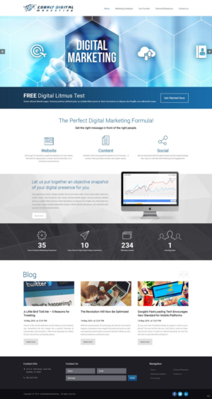 Web Design by pb for Cobalt Digital | Design: #10926180