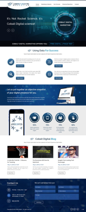 Web Design by pb for Cobalt Digital | Design: #10926204