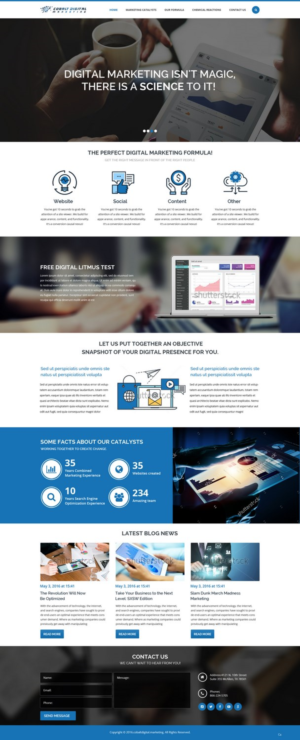 Web Design by pb for Cobalt Digital | Design: #10926207