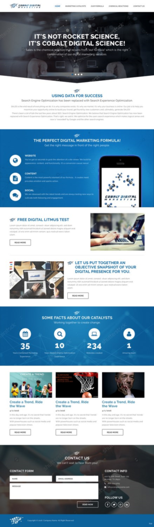 Web Design by pb for Cobalt Digital | Design: #10937031