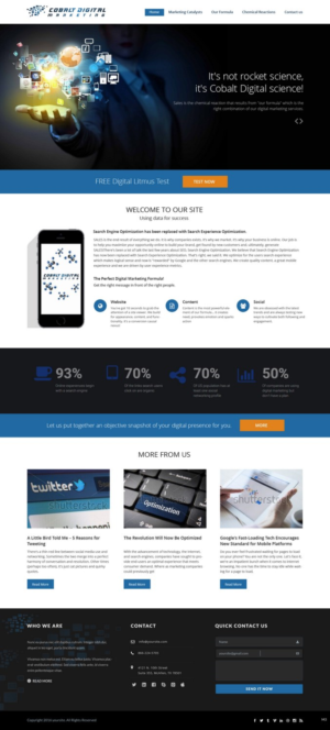Web Design by pb for Cobalt Digital | Design: #10937032