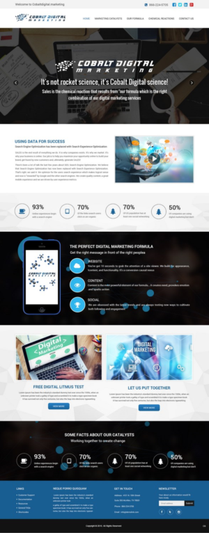 Web Design by pb for Cobalt Digital | Design: #10937034