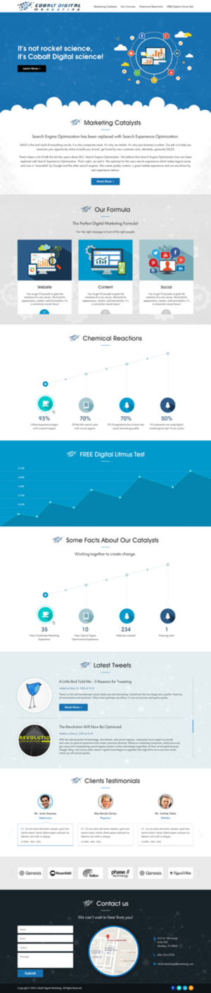Web Design by Sbss for Cobalt Digital | Design: #10927004