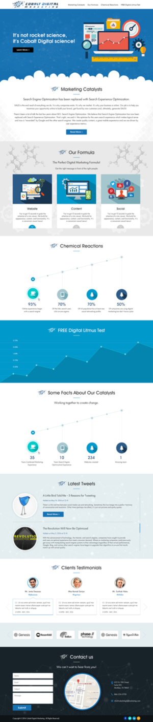 Web Design by Sbss for Cobalt Digital | Design: #10927005