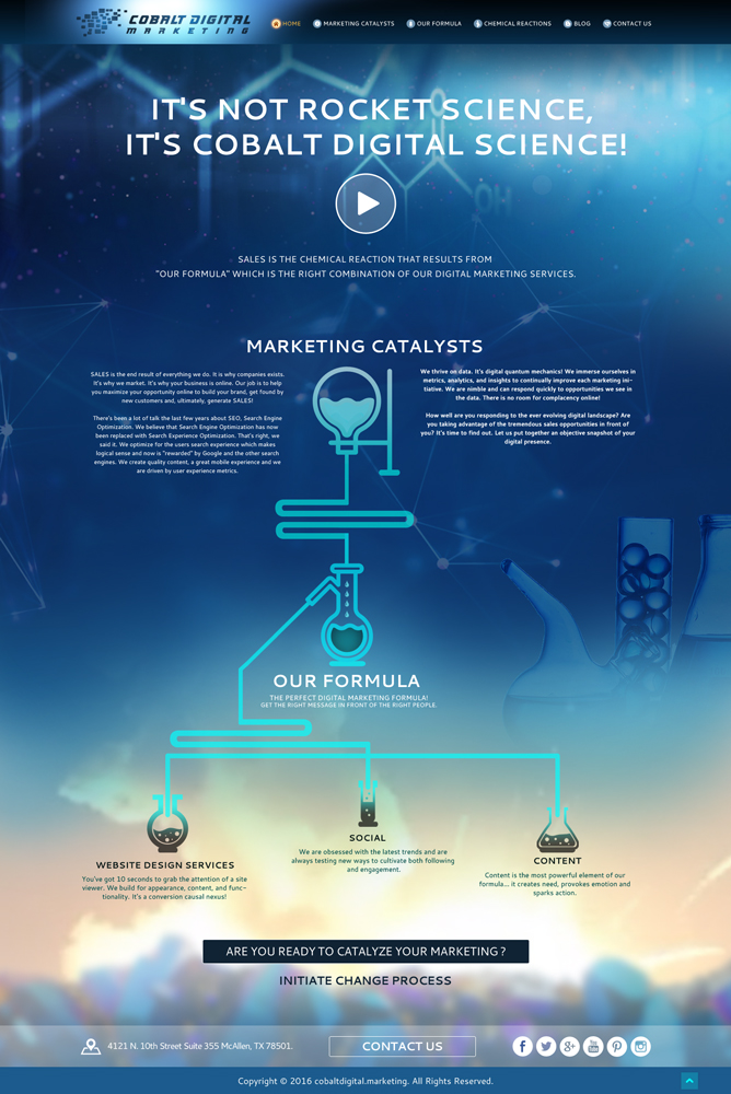 Web Design by webhubsolution for Cobalt Digital | Design: #12194218