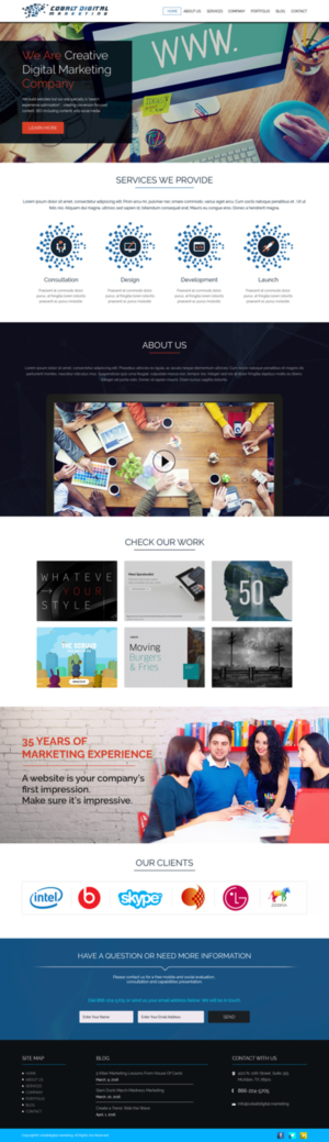 Web Design by SJ-Designer for Cobalt Digital | Design: #10948245