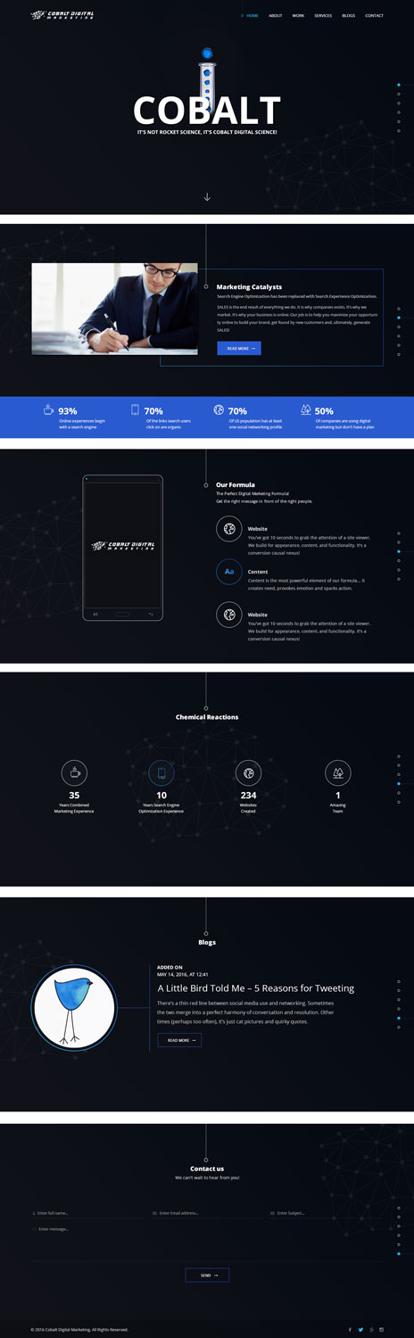 Web Design by nzdesigners for Cobalt Digital | Design #10928754