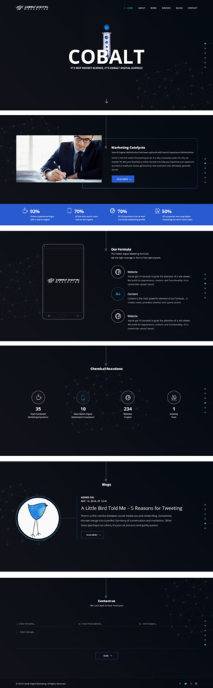Web Design by nzdesigners for Cobalt Digital | Design #10928754